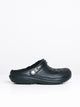 WOMENS CROCS CLASSIC LINED CLOGS - BLACK CROCS - Boathouse USA