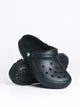 WOMENS CROCS CLASSIC LINED CLOGS - BLACK CROCS - Boathouse USA