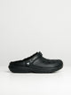 MENS CROCS CLASSIC LINED CLOGS - BLACK CROCS - Boathouse USA