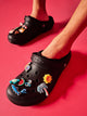 MENS CROCS CLASSIC LINED CLOGS - BLACK CROCS - Boathouse USA
