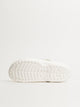 WOMENS CROCS CLASSIC LINED CLOG - WHITE/GREY CROCS - Boathouse USA