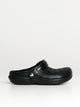 CROCS KIDS CLASSIC LINED KIDS CLOG - BLACK CROCS - Boathouse USA
