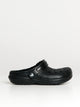 CROCS KIDS CLASSIC LINED KIDS CLOG - BLACK CROCS - Boathouse USA