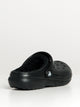 CROCS KIDS CLASSIC LINED KIDS CLOG - BLACK CROCS - Boathouse USA
