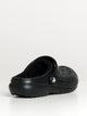 CROCS KIDS CLASSIC LINED KIDS CLOG - BLACK CROCS - Boathouse USA