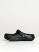 CROCS KIDS CLASSIC LINED KIDS CLOG - BLACK CROCS - Boathouse USA