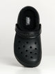 CROCS KIDS CLASSIC LINED KIDS CLOG - BLACK CROCS - Boathouse USA