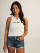DICKIES V-NECK TANK TOP - EGRET DICKIES - Boathouse USA