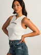 DICKIES V-NECK TANK TOP - EGRET DICKIES - Boathouse USA