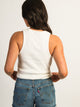 DICKIES V-NECK TANK TOP - EGRET DICKIES - Boathouse USA