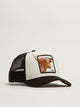 GOORIN BROS OVER THE LINE LONGHORN TRUCKER HAT - BROWN GOORIN BROS - Boathouse USA