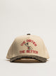 THE HAPPIEST THE DIRTIER THE BETTER HAT - CHARCOAL THE HAPPIEST - Boathouse USA