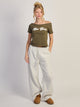 HARLOW CATE TEE - OLIVE HARLOW - Boathouse USA