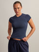 HARLOW ESSENTIAL RAGLAN TEE - NAVY