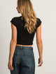 HARLOW ESSENTIAL RIBBED BABY TEE HARLOW - Boathouse USA