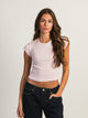 HARLOW ESSENTIAL RIBBED BABY TEE - LIGHT PINK HARLOW - Boathouse USA