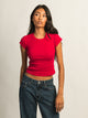 HARLOW ESSENTIAL RIBBED BABY TEE - PORT HARLOW - Boathouse USA