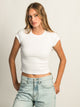 HARLOW ESSENTIAL RIBBED BABY TEE HARLOW - Boathouse USA
