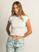 HARLOW ESSENTIAL RIBBED BABY TEE HARLOW - Boathouse USA