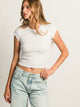 HARLOW ESSENTIAL RIBBED BABY TEE HARLOW - Boathouse USA