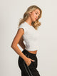 HARLOW ESSENTIAL RIBBED BABY TEE HARLOW - Boathouse USA