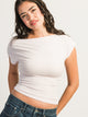 HARLOW SLOANE TEE - BABY PINK HARLOW - Boathouse USA