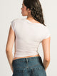 HARLOW SLOANE TEE - BABY PINK