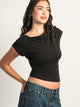 HARLOW SLOANE TEE - BLACK HARLOW - Boathouse USA