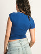 HARLOW SLOANE TEE - COBALT