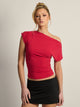 HARLOW SLOANE TEE - RUBY HARLOW - Boathouse USA