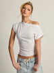 HARLOW SLOANE TEE - WHITE HARLOW - Boathouse USA