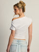 HARLOW SLOANE TEE - WHITE HARLOW - Boathouse USA