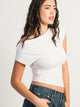 HARLOW SLOANE TEE - WHITE