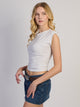 HARLOW SLOANE TEE - MELANGE HARLOW - Boathouse USA