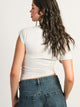 HARLOW SLOANE TEE - MELANGE