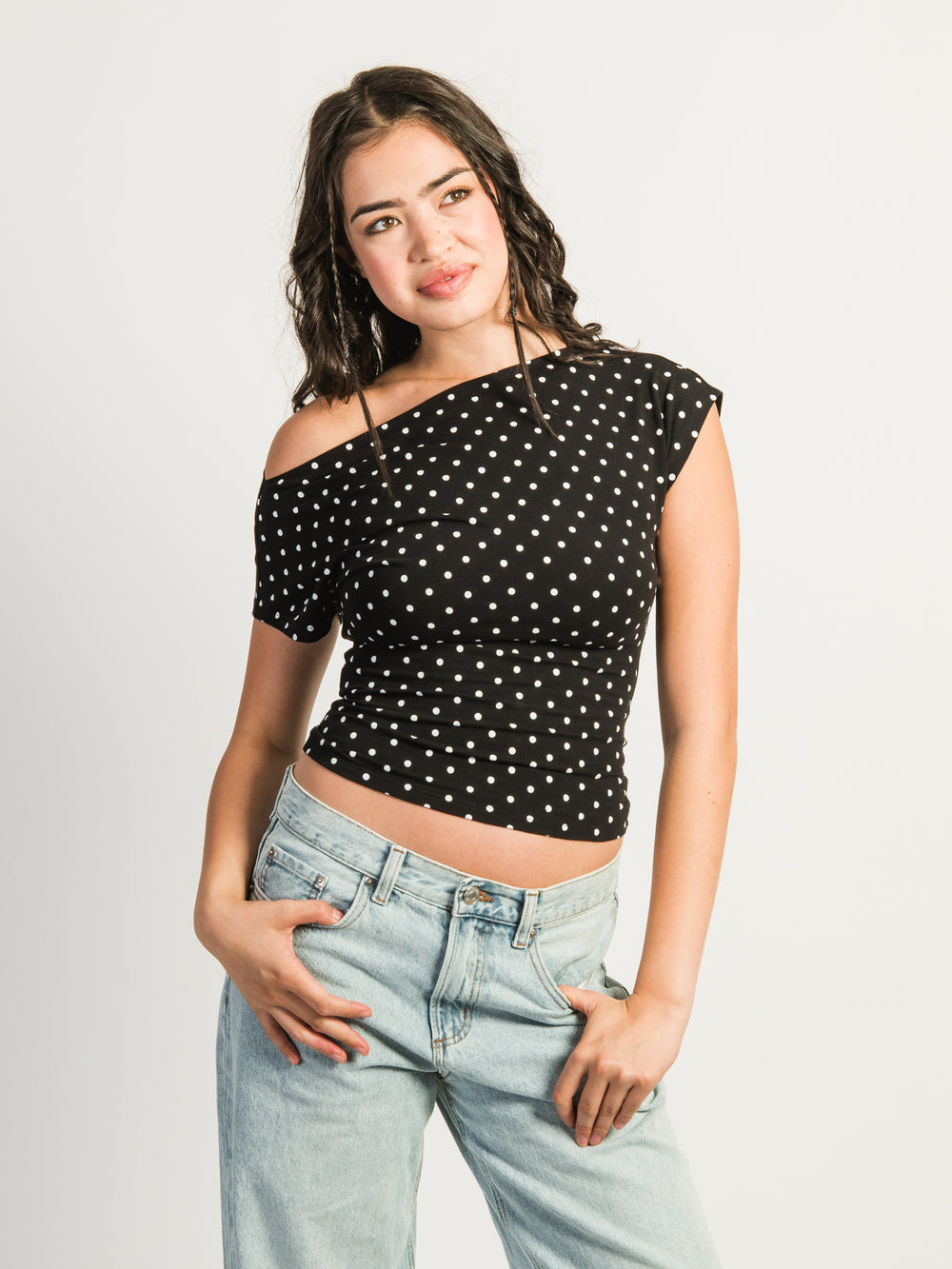 HARLOW SLOANE TEE - POLKA DOT