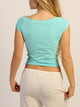 HARLOW CLAIRE TEE - AQUA HARLOW - Boathouse USA