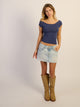 HARLOW CLAIRE TEE - INDIGO HARLOW - Boathouse USA
