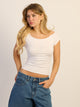 HARLOW CLAIRE TEE - WHITE HARLOW - Boathouse USA