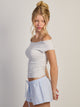 HARLOW CLAIRE TEE - MELANGE HARLOW - Boathouse USA