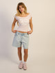 HARLOW CLAIRE TEE - BABY PINK HARLOW - Boathouse USA