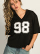 HARLOW PINNY TEE - BLACK HARLOW - Boathouse USA