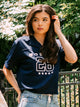 HARLOW PINNY TEE - NAVY HARLOW - Boathouse USA