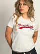 HARLOW BRENNA BARCELONA TEE - CLOUD HARLOW - Boathouse USA