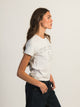 HARLOW BRENNA MELANGE TEE - NEW YORk 24 HARLOW - Boathouse USA