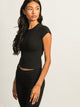 HARLOW GIA TEE - BLACK HARLOW - Boathouse USA