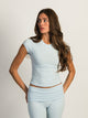 HARLOW GIA TEE - SOFT BLUE HARLOW - Boathouse USA