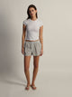 HARLOW GIA MELANGE TEE - CLOUD HARLOW - Boathouse USA