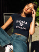 HARLOW KATIE TEE - NAVY HARLOW - Boathouse USA