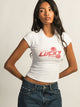 HARLOW KATIE TEE - WHITE HARLOW - Boathouse USA